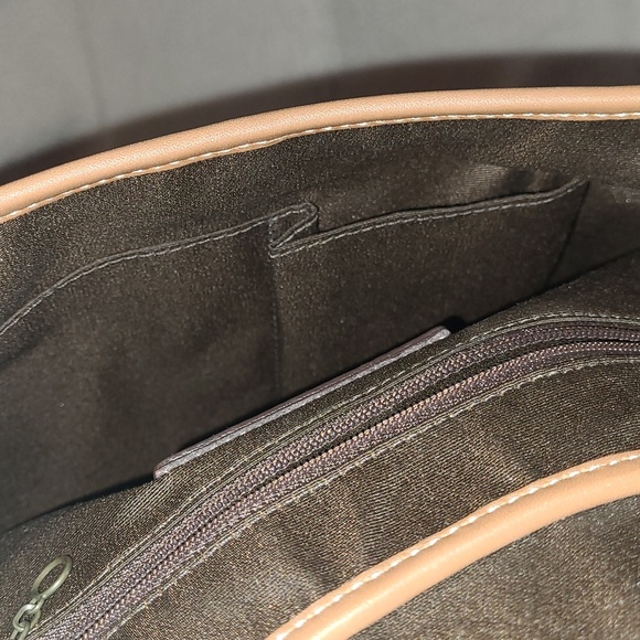 Coach signature studded suede and leather hobo bag - Picture 5 of 7